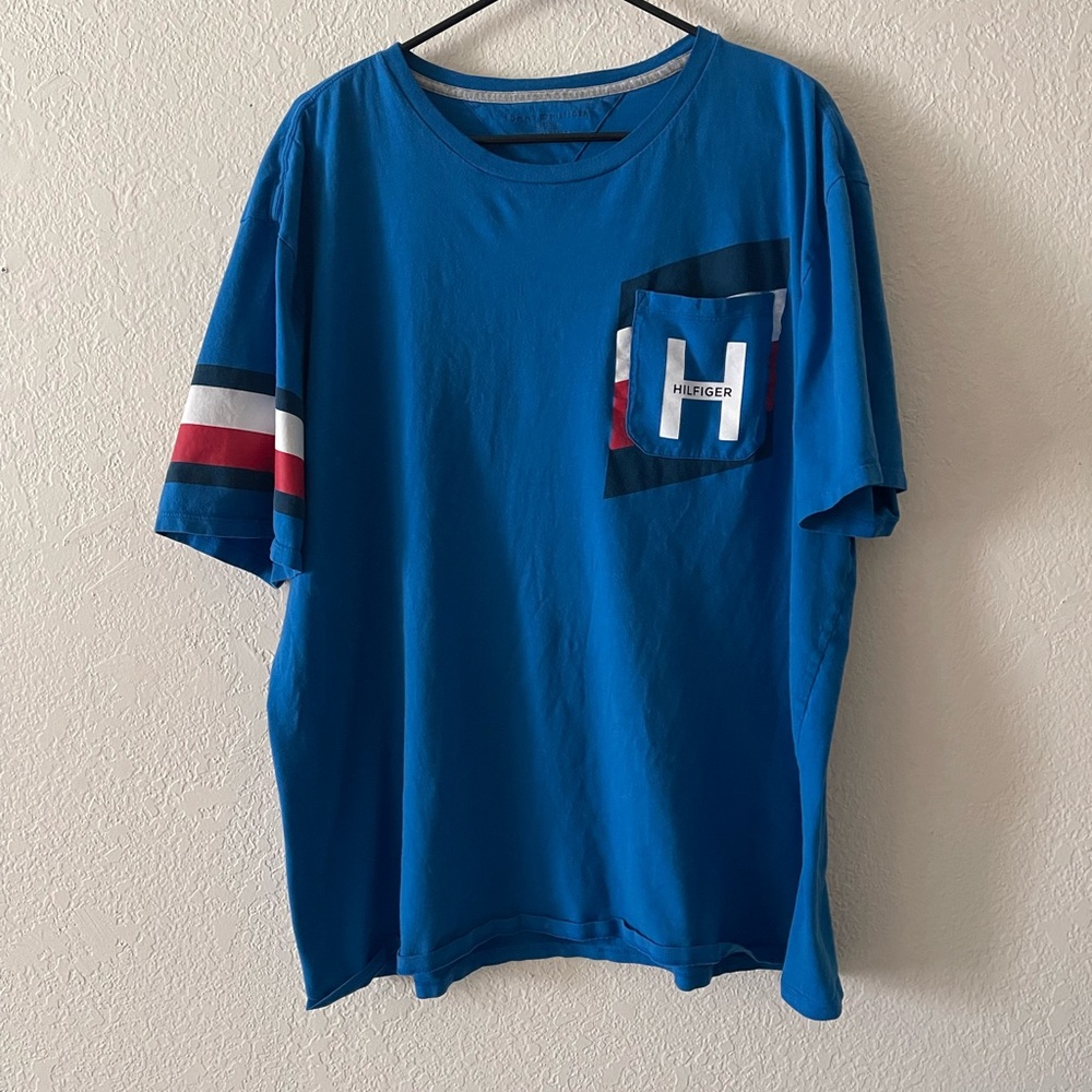 Tommy Hilfiger Retro Throwback design men’s shirt size XXL